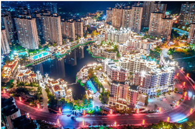 摩登6欢乐小镇：盛世华诞，共享夜市璀璨国庆夜，逛不一样的夜市